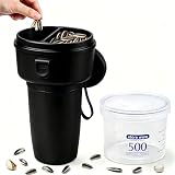 Lumyrilix Portable Sunflower Seed Cup with FREE Airtight Container