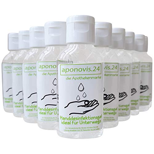 aponovis.24 Handdesinfketionsgel 50ml - Einsatzkonzentration 70% Alkohol - viruzid Cover