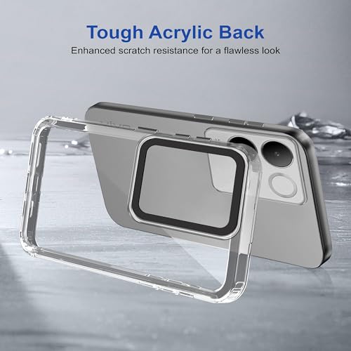 Image of amazon basics Back Case Cover for Vivo T2 Pro 5G (TPU + PC Transparent)