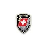 Adesivo sagomato Adesivo con stemma dell\'esercito svizzero, 15 x 21 cm, A4953