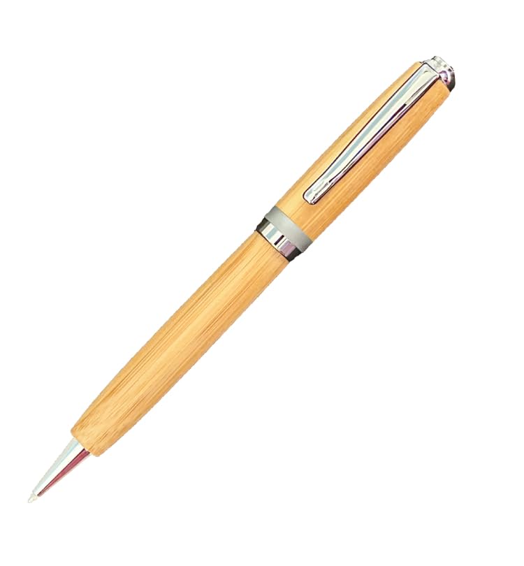 Natural Wood Twist Action Ballpoint Pen