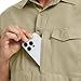 Men's Safari Hiking UPF 50+ UV Short Sleeve Button Work Shirt Lightweight Cooling Quick Dry Outdoor Sun Protection Fishing Shirts, 5089, Khaki, XXL