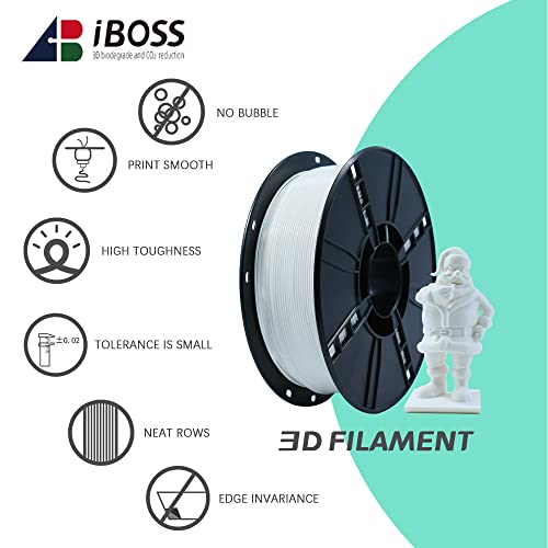 iBOSS-PLA-Plus-PLA-3D-Printer-Filament-PLA-Filament-175mm-Dimensional-Accuracy-002-mm-1-kg-Spool-22-lbs-Compatible-with-Most-FDM-Printers-White
