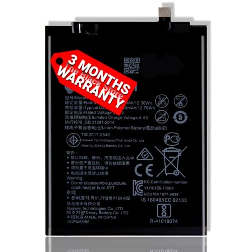Image of Original HB356687ECW Batery Compatible with Honor 7X / 9i Huawei Mate 1 Lite G1 Nova 2i, 3i, 4E, Nova 2 Plus, Mate SE with Warranty