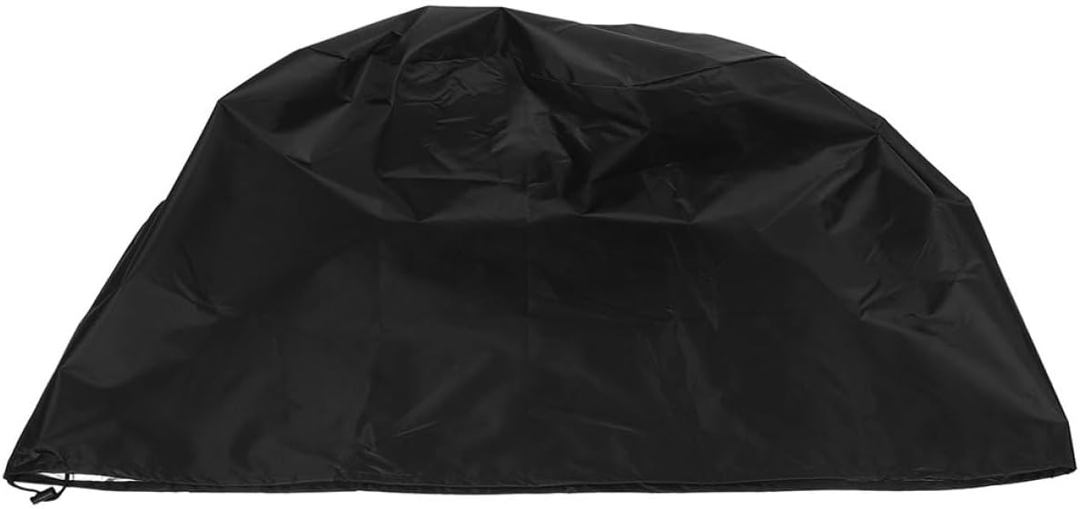 Heavy Duty Grill Cover Oxford Cloth Weatherproof Outdoor Black
