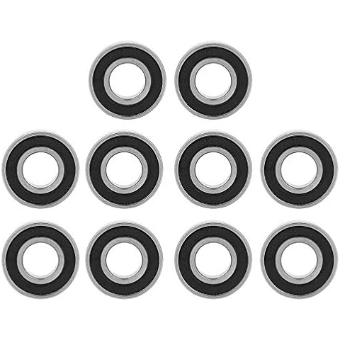 Deep-groove Bearing-10pcs 6900-2RS Rubber Sealed Deep-groove Ball Bearings 10mm*22mm*6mm Cover