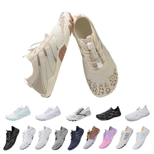 Hike Barefoot Shoes Women, New with Non-Slip Hiking Barefoot Shoes for Women Men, Breathable & Non-Slip Athletic Footwear, Wide Toe Water Shoes