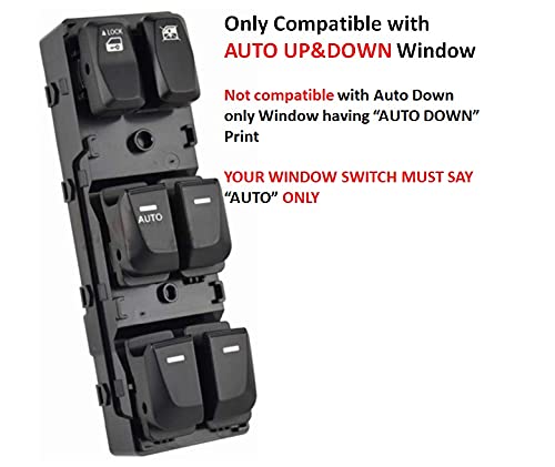 Miniatura 2 de Interruptor de ventana eléctrica original OEM 93571-2S000  Auto Up & Down  935712S000 para Hyundai Tucson 2010-2015 con ventanas de subida y abajo