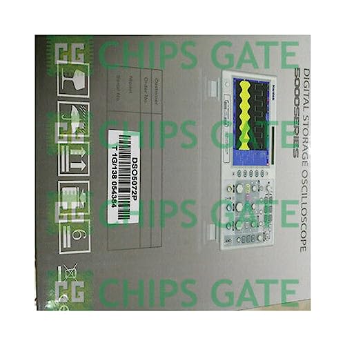1PCS DSO5072P Digital Oscilloscope 2Channels 70MHz 1GS/s 7'' TFT WVGA(8