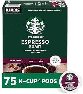 Starbucks K-Cup Pods Espresso Roast 75 Count