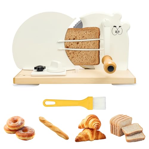 Verbesserter Brotschneidemaschine Manuell mit Gezahnten Edelstahlklingen