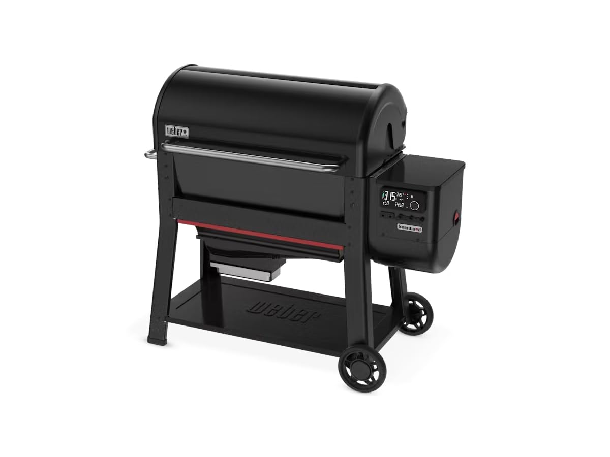 Weber Holzpelletgrill Searwood XL Schwarz