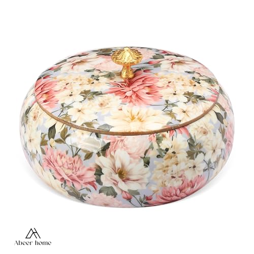 Image of Handcrafted Premium Wooden Roti Casserole - 9 x 9 x 4 Inches | Hot Roti Case & Chapati Box For Kitchen & Dining | Chapati Serving Hotbox Serveware With Gold Embossed Knob