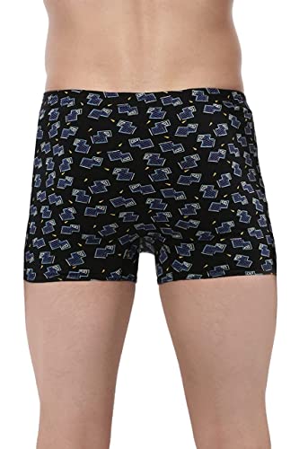 Image of The Tinge Men's Eazy Premium Printed Mini Trunk for Men and Boys|Men's Underwear Trunk (Pack of 3)