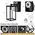 NookNova Porch Light with Outlet, Dusk to Dawn Outdoor Light with GFCI Outlet Porch Wall Sconce Waterproof Exterior Light Fixtures Outside for House Patio Garage Hallway