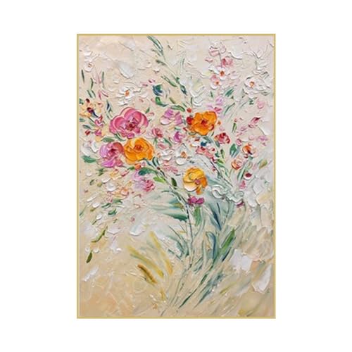 Tableau abstrait pour mur vide grand format peinture huile fait main