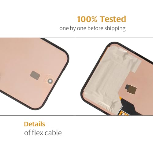 Image of Original for Google Pixel 8a OLED Screen Replacement 6.1 inch Touch Screen Digitizer LCD Display Assembly Original Repair Part 2024 GKV4X G6GPR G8HHN
