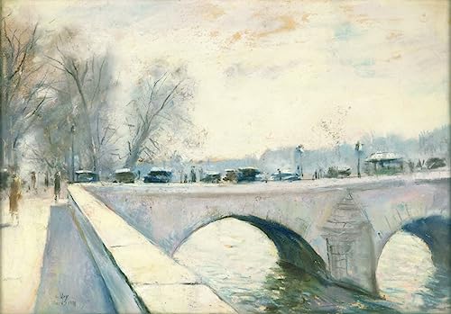 Impression sur toile Lesser Ury d'art nordique premium en 60x90cm