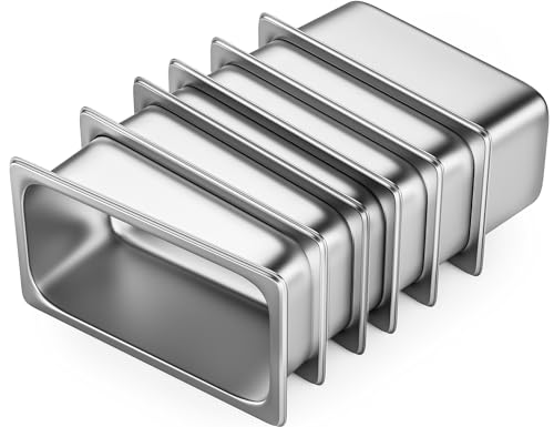 Image of ZeroPone 6 Pack Hotel Pans 1 /3 Size 6 inch Deep Stainless Steel Steam Table Pan