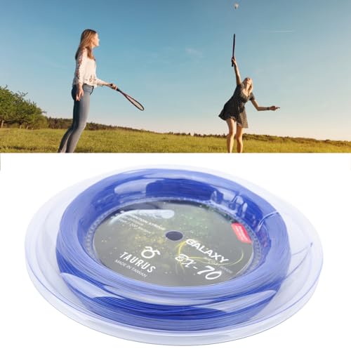 Cuerda de bádminton profesional POWERTI BX70 multifilamento de alta elasticidad 200m 5