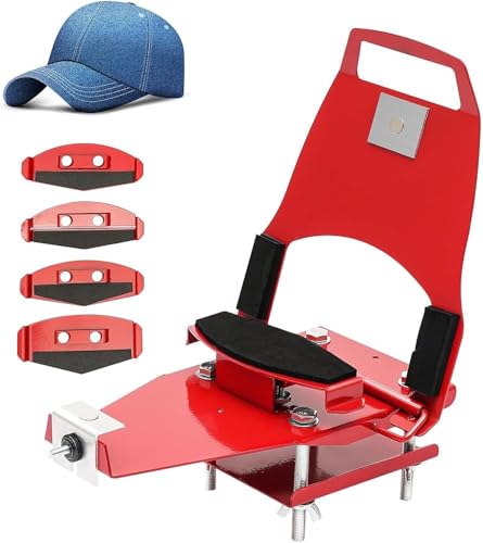 Máquina de serigrafía manual con 4 placas intercambiables, prensa ligera para sombreros y camisetas personalizadas