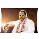 Jeff Goldblum Zippered Rectangle Custom Pillowcase Cushion Throw Case Standard Size 2030 Inch (Twin Sizes)