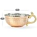JAIRESTONE Copper Lather Cup – Turkish Hand-Hammered Traditional Grooming Accessory – Safety Razor Bowl & Brush Holder – Classic Barber Shop Utensil