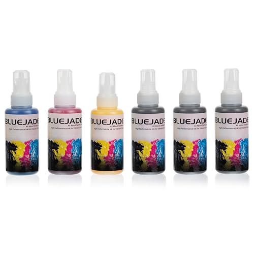 BLUE JADE Compatible Refill Ink for Canon Pixma G2010, G2000, G1010, G1000, G3010, G3000, G4010, G4000 Printer - 790 Ink Bottle for Canon Inktank...