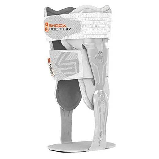 Shock Doctor V-Flex Ankle Brace, Black, Large