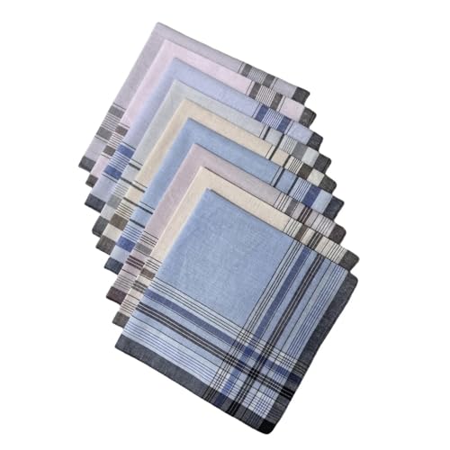 Pañuelos de algodón vintage de 38 cm un regalo suave para personas mayores