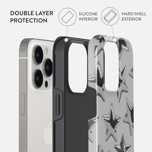 BURGA Unisex Phone Case for iPhone 14 Pro Max – Dual-Layer Hybrid Design with Shock-Absorbing TPU & Durable Exterior, Scratch-Resistant Finish and Raised Bezel Edge for Screen Protection & Daily Use by BURGA - Used condition - Image 2