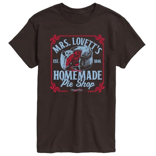 Sweeney Todd - Mrs Lovetts Pie Shop - Men's Short Sleeve Graphic T-Shirt