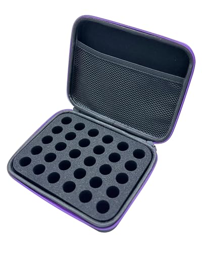 AFMNQZ Essential Oils Case Glass Bottle Hard Carrying Case Storage Bag for 5ml Roller Bottles Spray Bottle Oil Vial Bottles