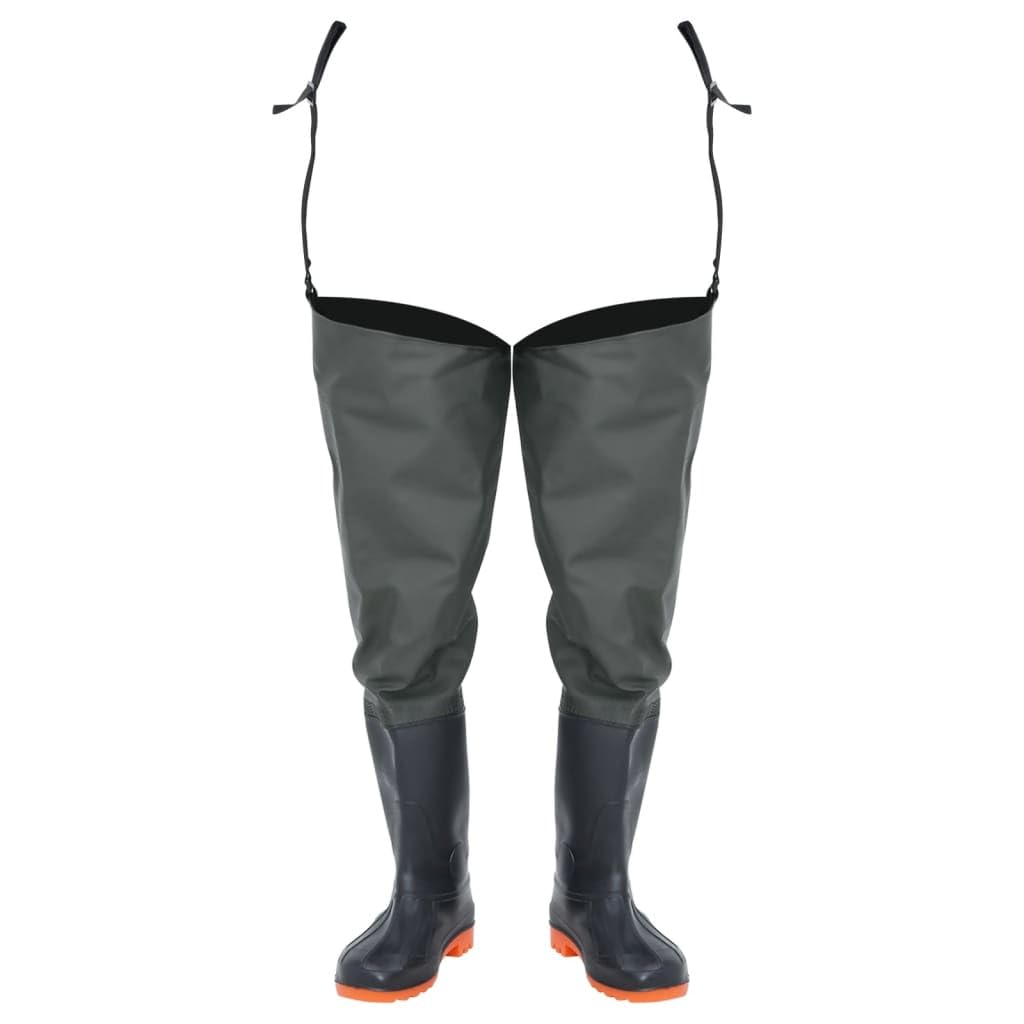 Tomostar Pêche Waders Cuissardes, Cuissardes Pantalon de Pêche Vert foncé Taille 43