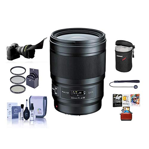 Tokina Opera 50mm f/1.4 FF �����Y �j�R���p - 72mm�t�B���^�[�L�b�g�A�����Y�P�[�X�A�t���b�N�X�����Y�V�F�[�h�A�N���[�j���O�L�b�g�ACapleaseh II�AMac �\�t�g�E�F�A�p�b�P�[�W�t��