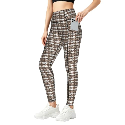 Pantalones de yoga atléticos para mujer elásticos y holgados de entrenamiento