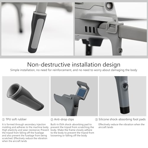 Protector de Patas para UAV con Amortiguación y Montura Rápida miniatura 4