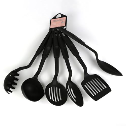 6Pcs Kitchen Utensils Set, Nylon Cooking Utensils Set, Heat Resistant Non-stick Food Nylon Kitchen Gadgets Accessories