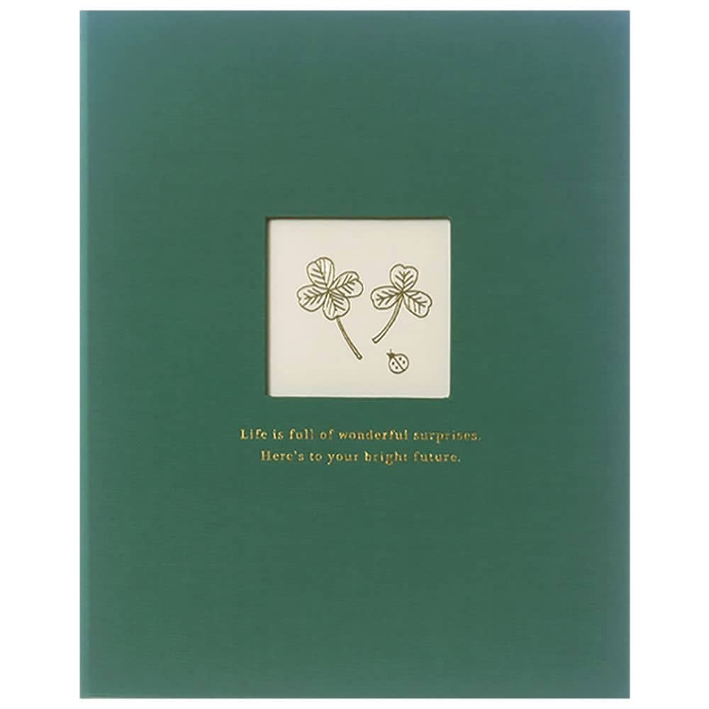 Amazon | シンプル色紙 クローバー SYG-05 二つ折り 表紙窓付き