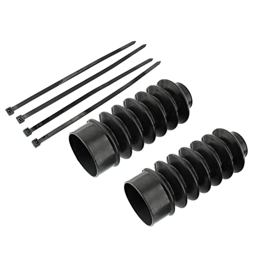 Cubierta de horquilla delantera de 39 mm con fuelles de goma para XL1200 y XL883