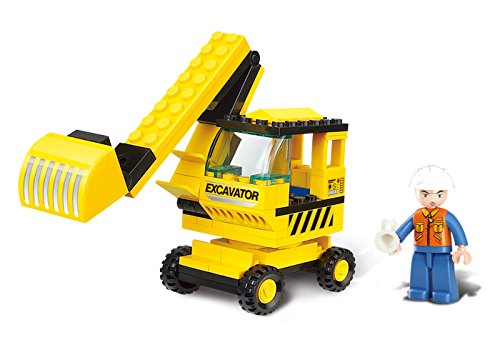 Preisvergleich Produktbild Sluban M38-B0176 - Mini Bagger Town