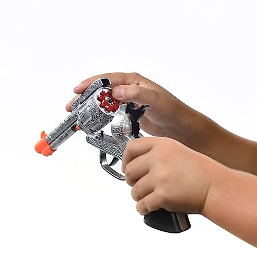 Sunny Days Entertainment 10506 Maxx Action Wild West Outlaw Play Set – 5 Piece Western Toy For Kids | Cowboy Sheriff Cap Blaster thumb #5
