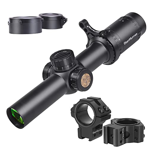 WestHunter Optics HD 1-6x24 IR Precisión Miras Telescópicas, Exclusivo para Competiciones...