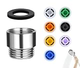 Bamyli Économiseur D'Eau Pour Douche, Limiteur De Débit Réducteur De Débit 8 Pièces (1 Ada...