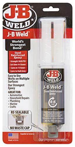 J-B Weld 50165 25ml Epoxy Syringe, Plain