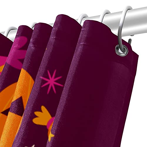 Rideau de douche Halloween anti-éclaboussures grand format 183cm