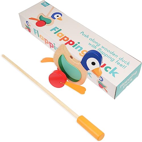 Wooden Push Along Duck