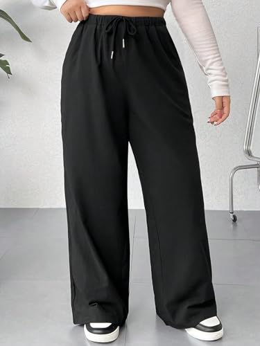 Image of dockstreet Women's /Unisex ONESOPEN Bottom Drawstring Pure Cotton Stretchable Baggy Jogger Pants