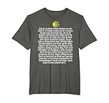 Segen Spruch Jakobsweg pilgern Geschenk Camino Pilger Segen T-Shirt