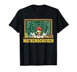 Mathemachicken Math Joke Harvest Farming Barn Cattle T-Shirt